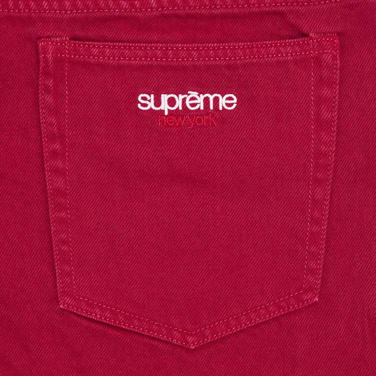 Supreme Baggy Jean Red