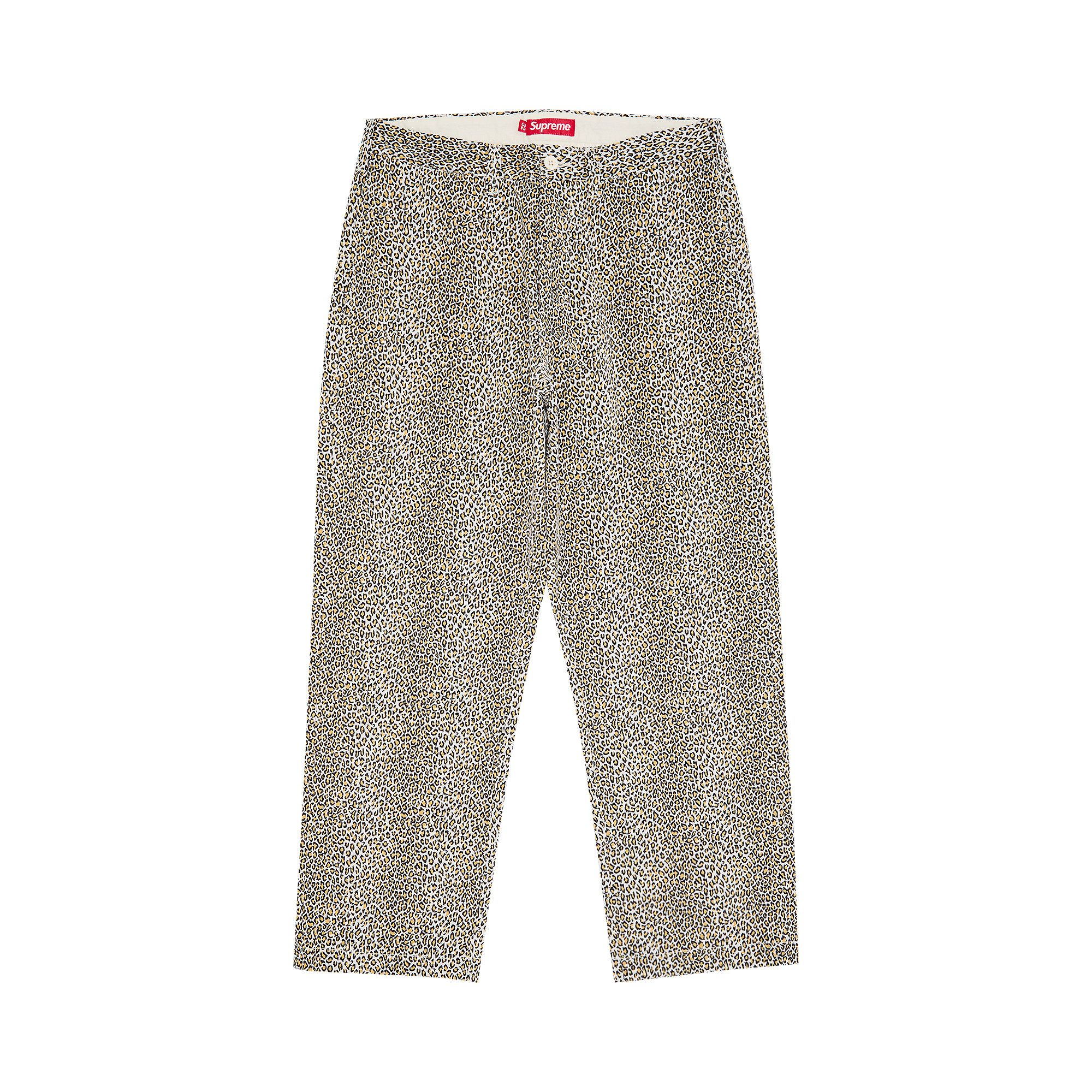 Buy Supreme Chino Pant 'Leopard' - FW25P22 LEOPARD | GOAT