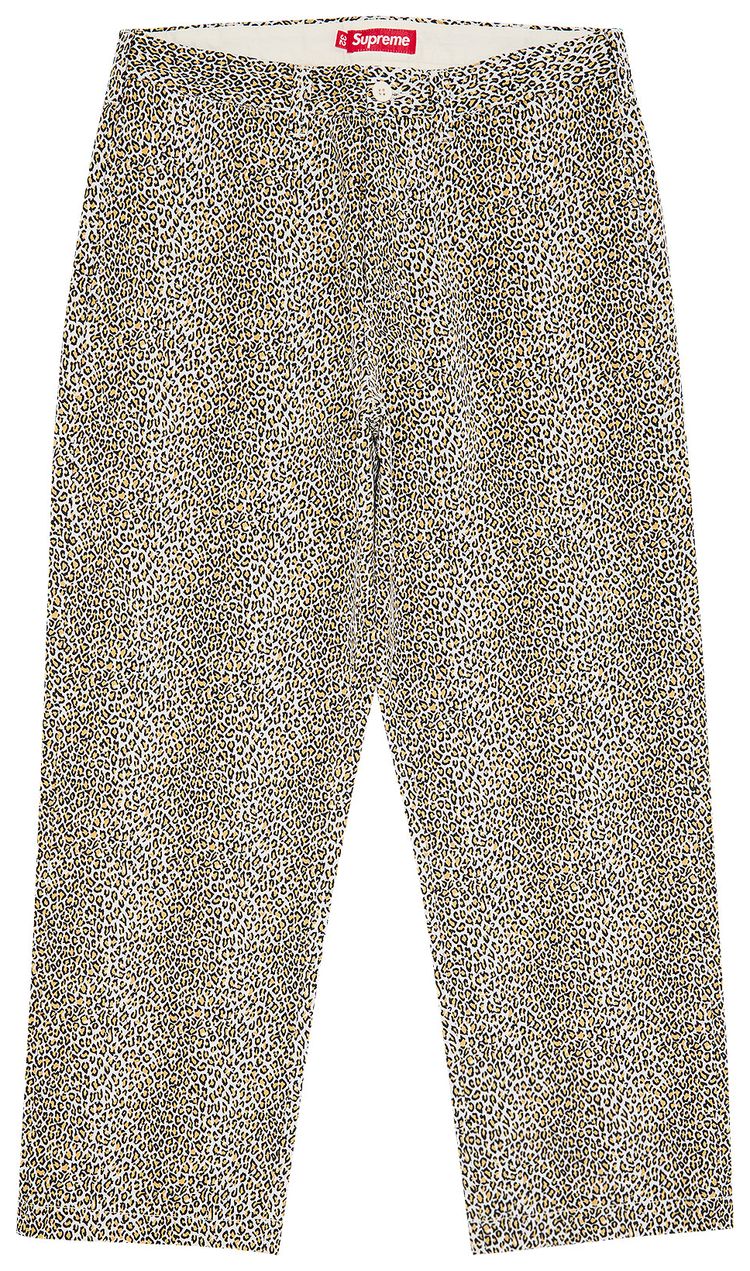 Supreme Chino Pant Leopard