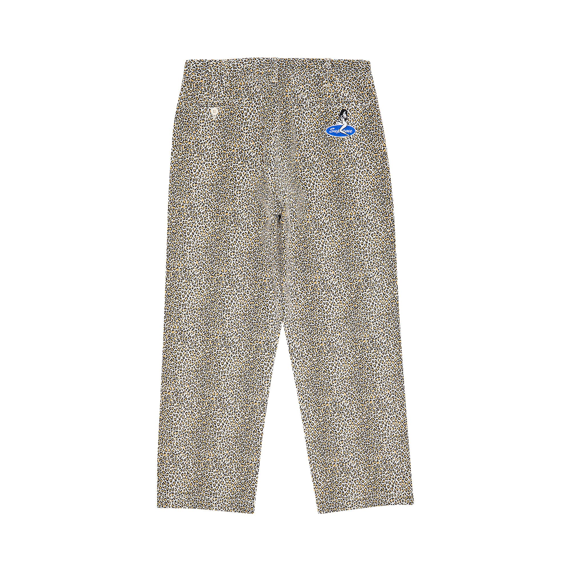 Buy Supreme Chino Pant 'Leopard' - FW25P22 LEOPARD | GOAT