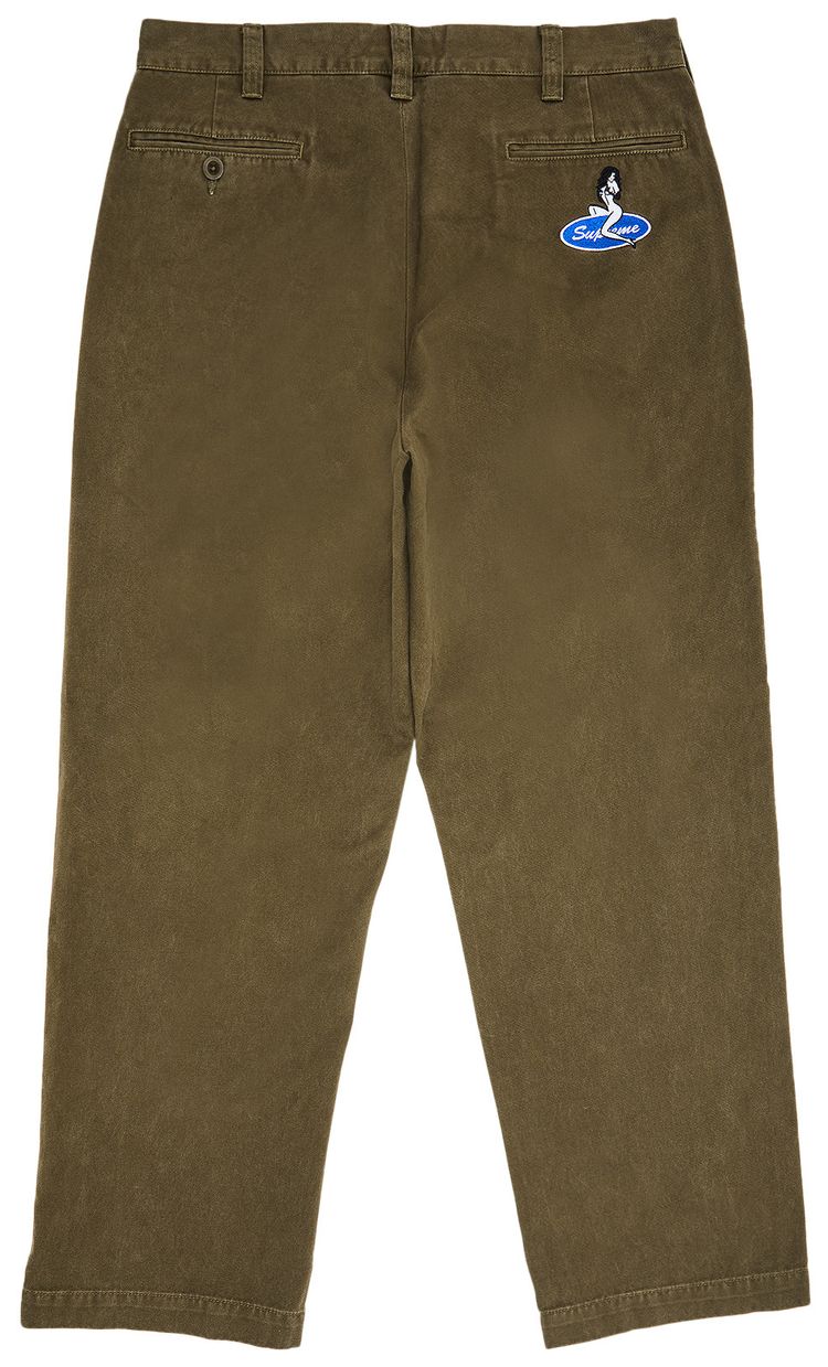 Supreme Chino Pant Olive