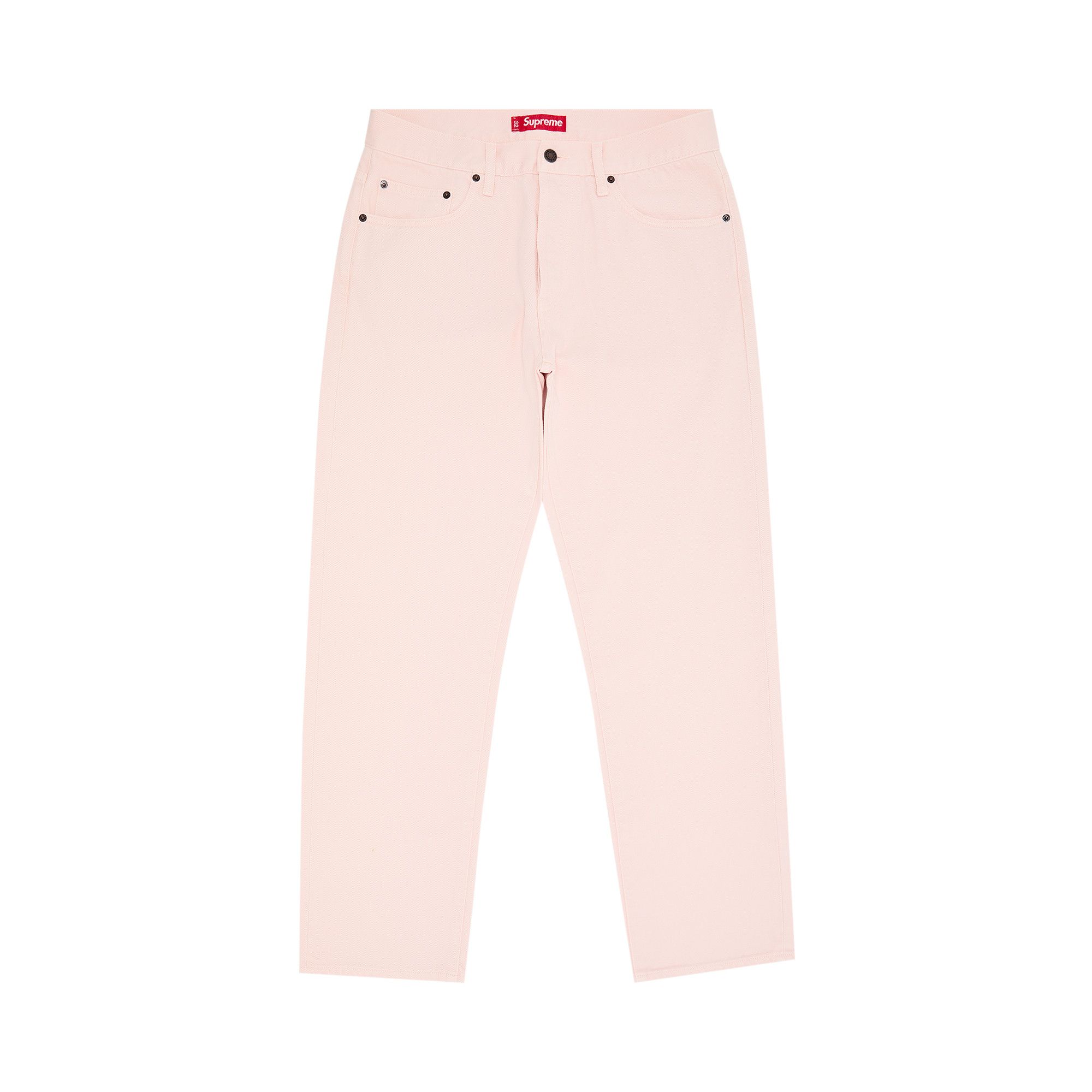 25fw supreme regular jean pale pink y