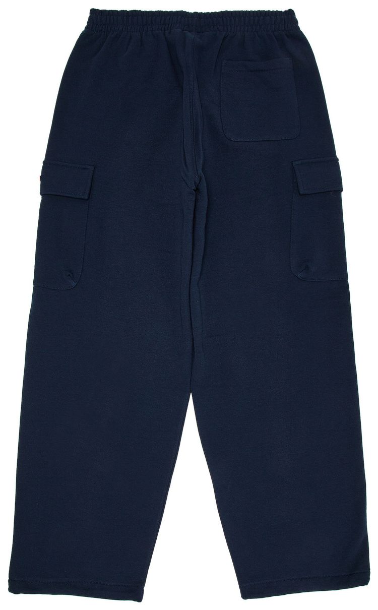 Supreme Small Box Cargo Sweatpant Navy