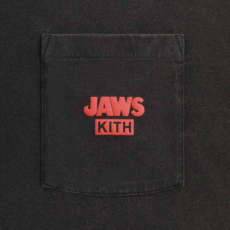 Kith For Jaws Prey Vintage Tee Black