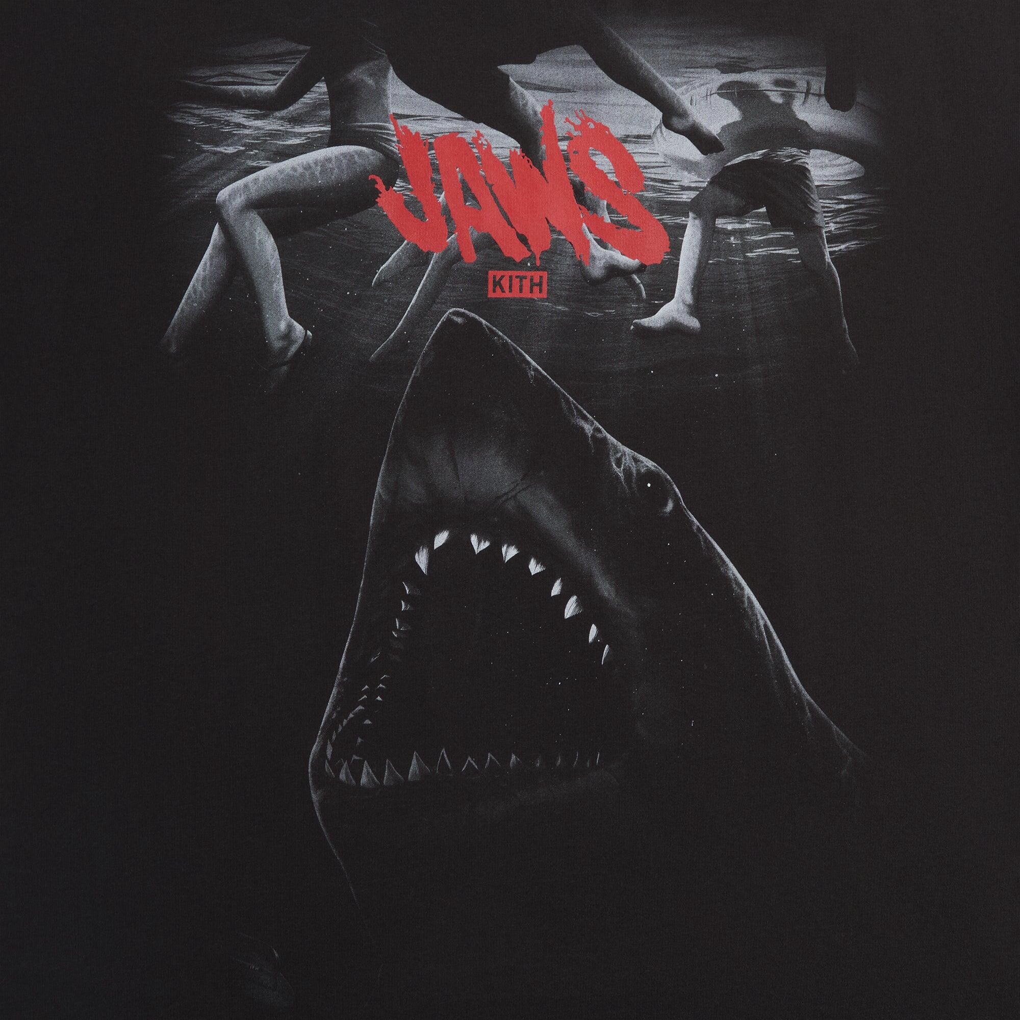 トップス Kith for JAWS Underwater Vintage Tee Buy Kith For Jaws Underwater Vintage Tee 'Black' - KHM034209 001