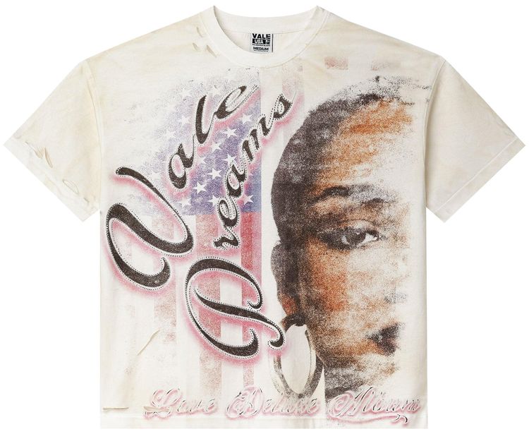 Vale Forever Americas Dream Bling Tee Cream