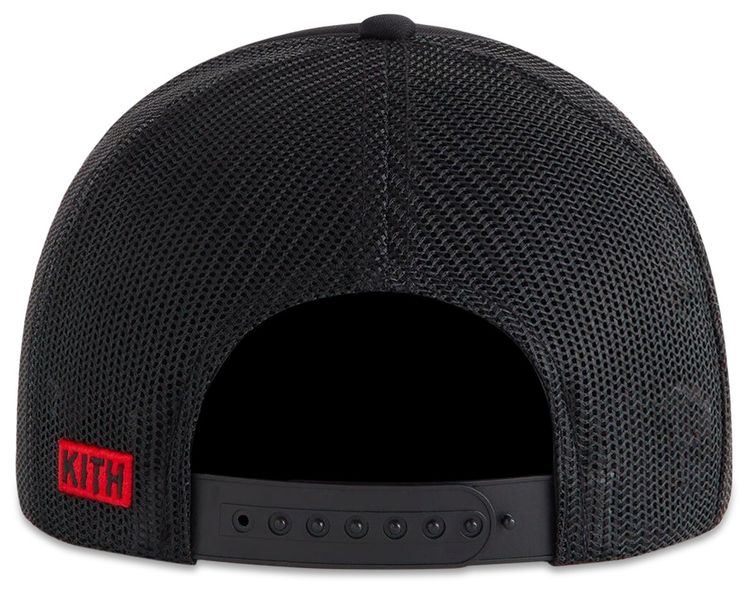 Kith For Jaws 50 Poly Foam Nolan Trucker Hat Black