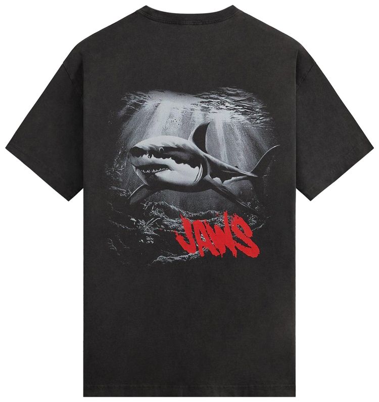 Kith For Jaws Prey Vintage Tee Black