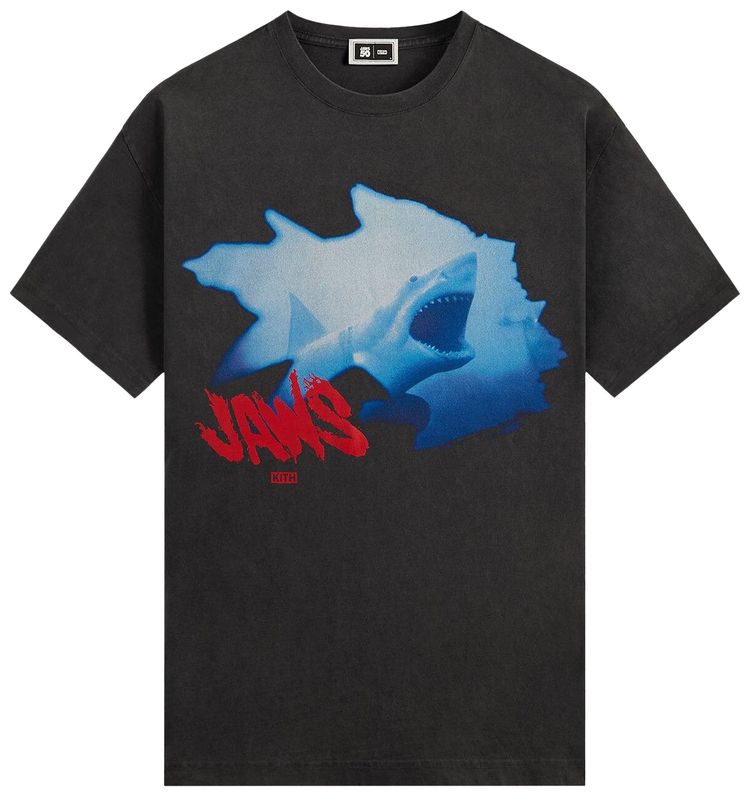 Kith For Jaws Shipwreck Vintage Tee Black