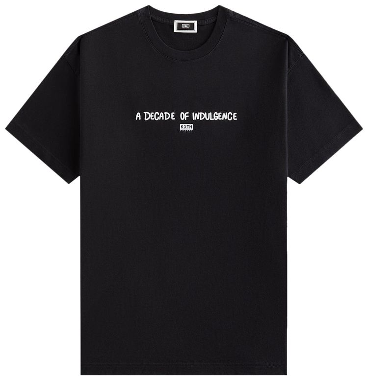 Kith Treats 10 Years Tee Black
