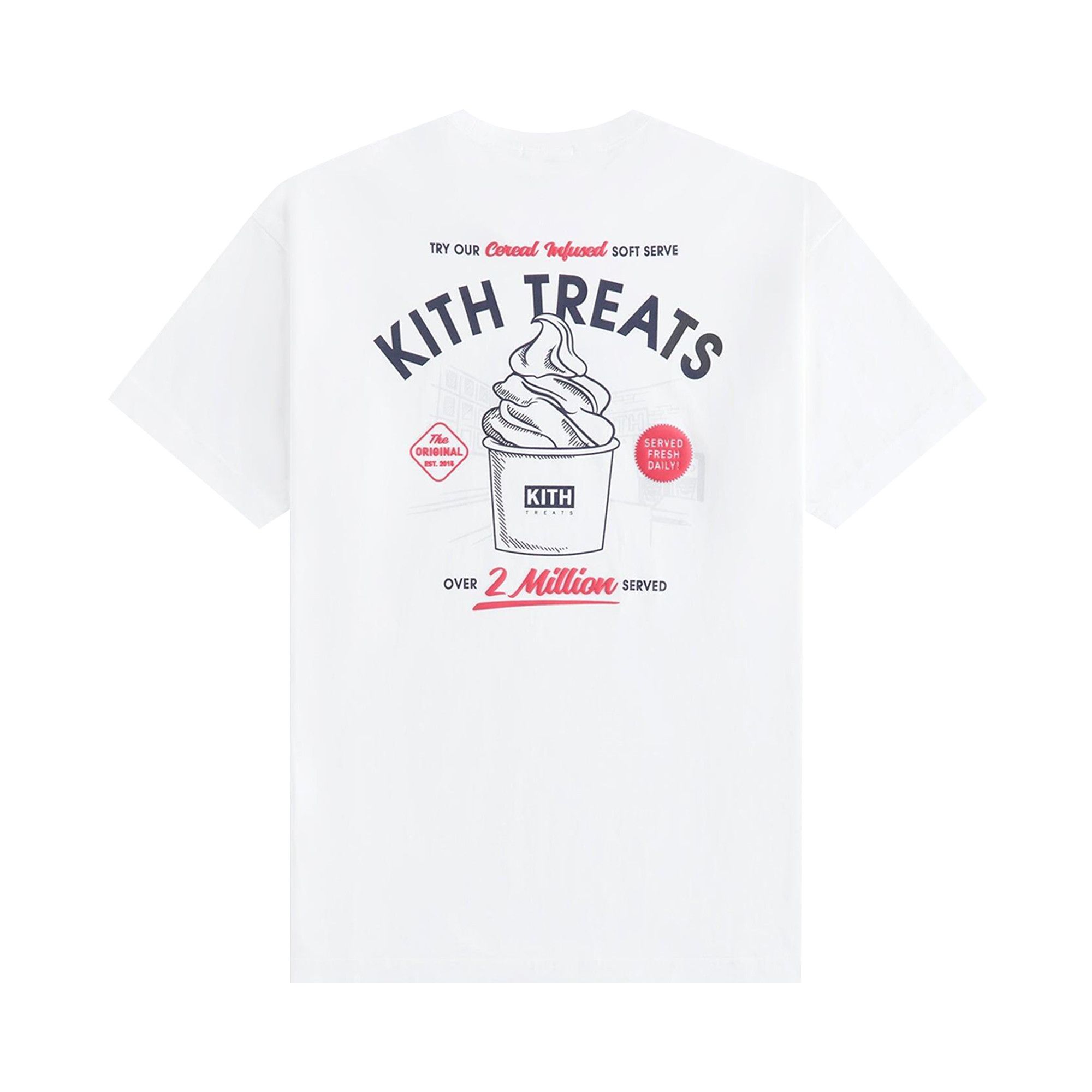Buy Kith Treats Two Million Tee 'White' - KHT030206 101 | GOAT