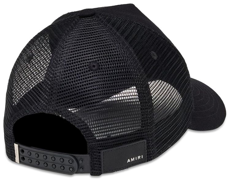 Amiri Neon Lights Trucker Hat Black