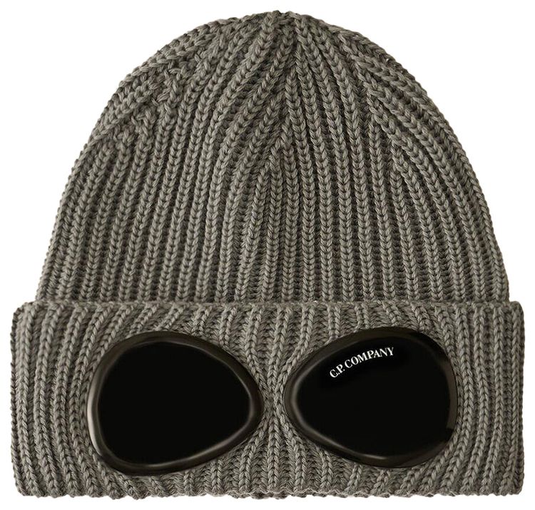 CP Company Extra Fine Merino Wool Goggle Beanie Griffin