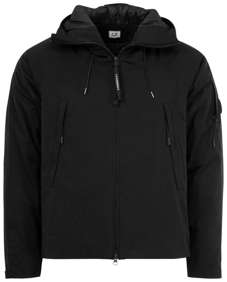 CP Company Pro Tek Hooded Padded Jacket Black