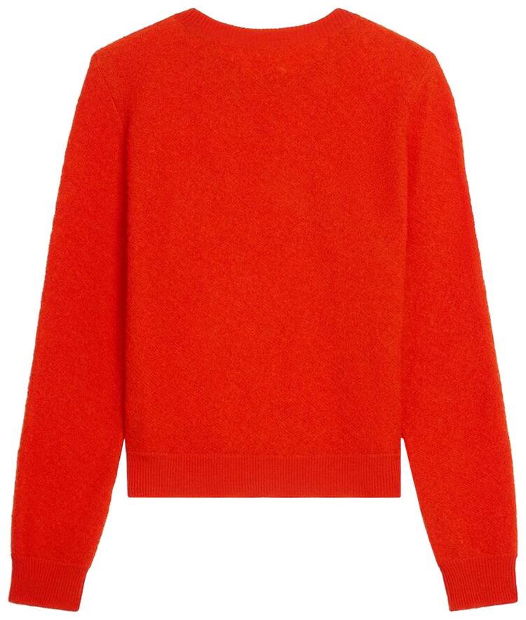 CELINE Crewneck Sweater Bright Red