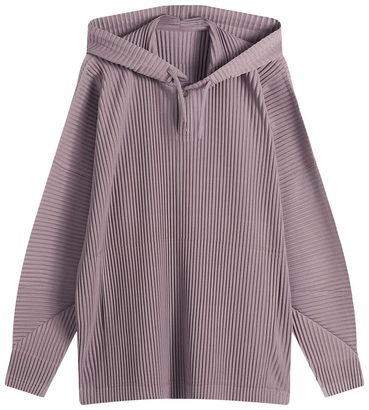 Homme Plisse Issey Miyake Popover Hoodie Seaside Purple