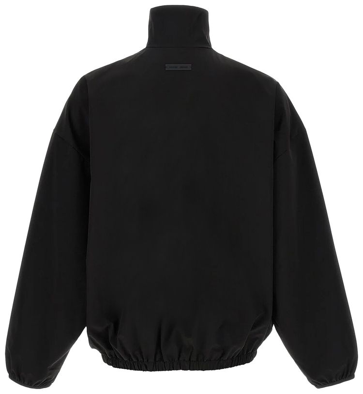 Fear of God Essentials Sporty Nylon Half Zip Jet Black