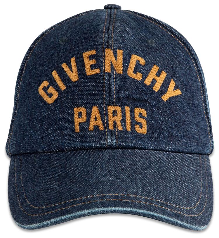 Givenchy Curved Cap Indigo Blue