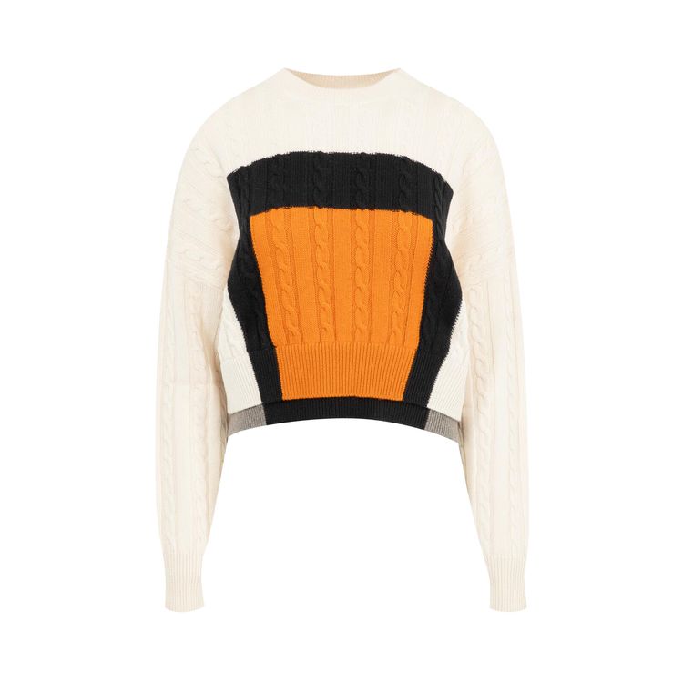 Loewe Wool Sweater Light GhostGinger Orange