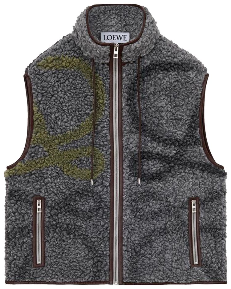 Loewe Wool Blend Vest Multicolor