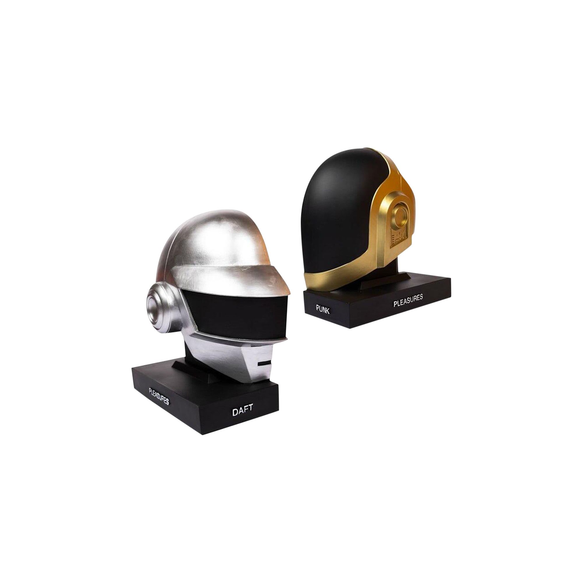 Buy Pleasures x Daft Punk Helmets Bookend 'Metallic