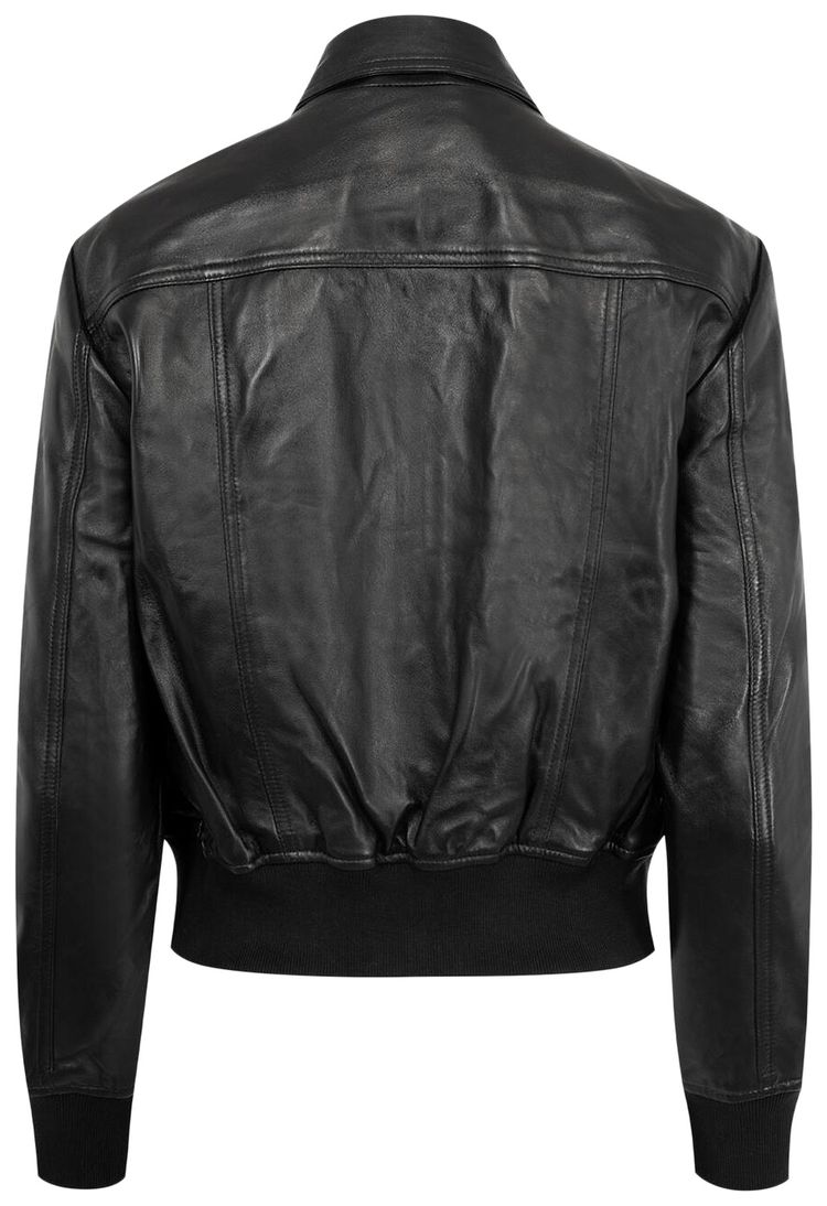 R13 Berlin Leather Jacket Black