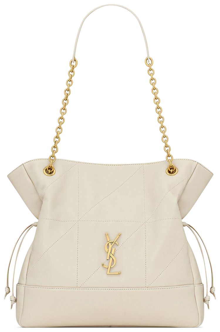 Saint Laurent Small Jamie Shopping Tote Crema Soft