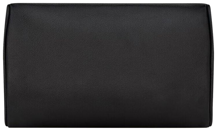 Saint Laurent Paris Small Vanity Case In Smooth Leather Nero