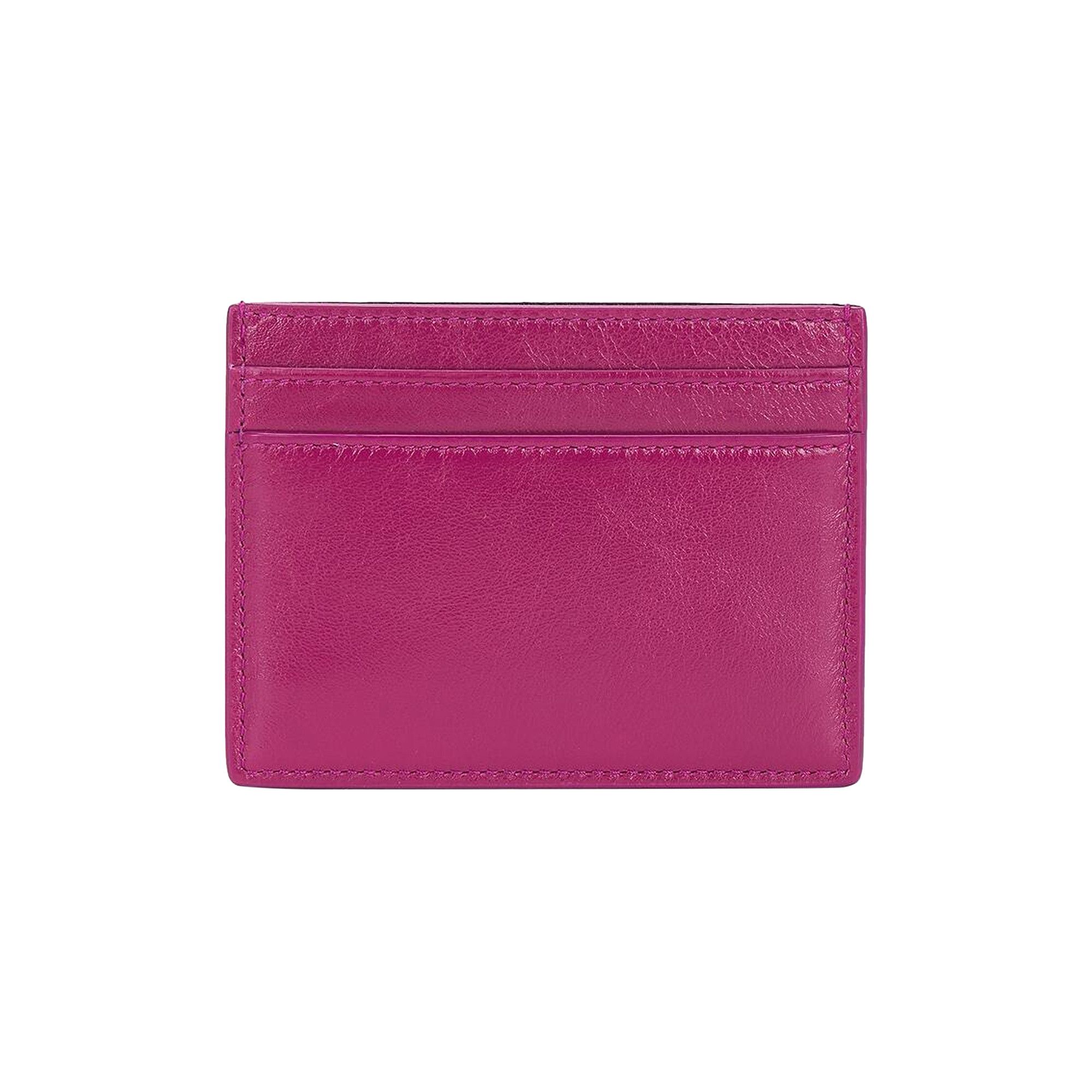 Buy Saint Laurent Credit Card Case 'Deep Magenta' - 370779 AAE5K