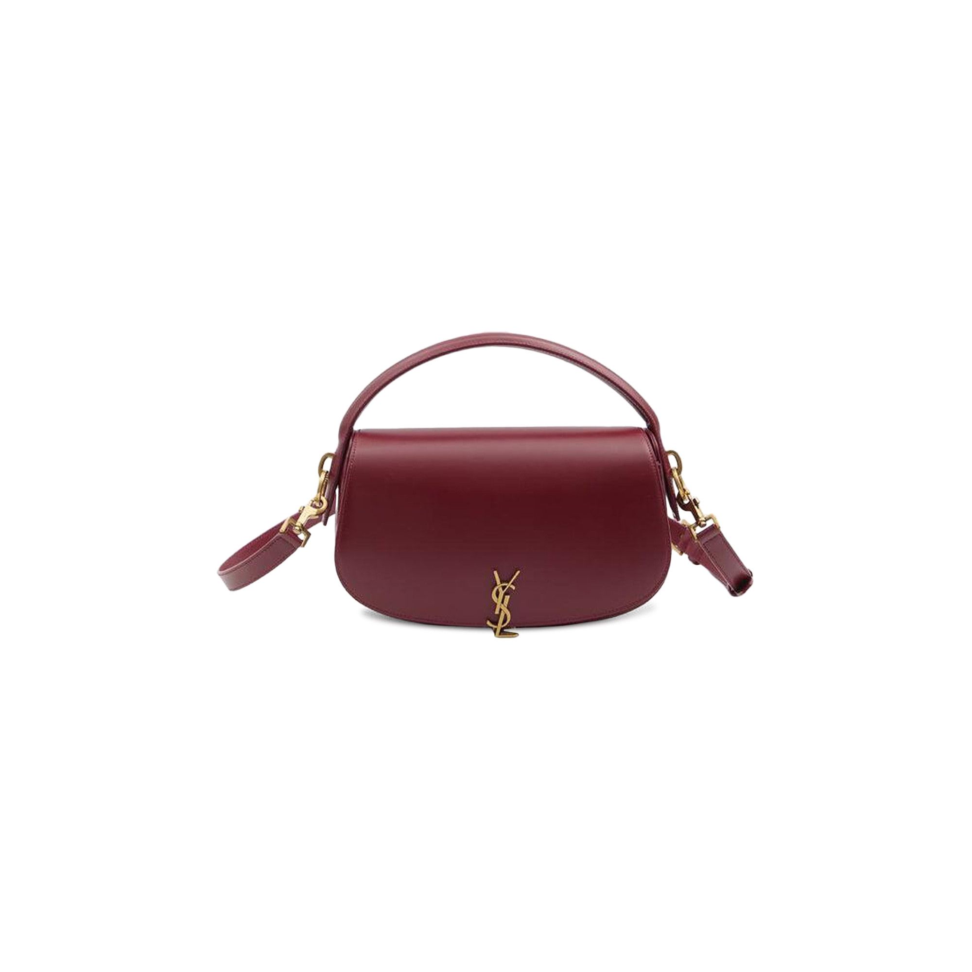 Buy Saint Laurent Voltaire Shoulder Bag 'Deeply Red' - 837382