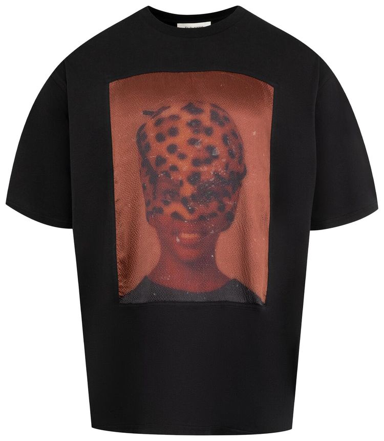 Wales Bonner Mary T Shirt Black