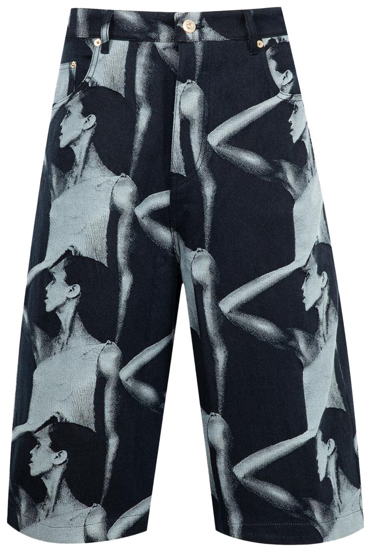 Wales Bonner Jet Shorts Indigo