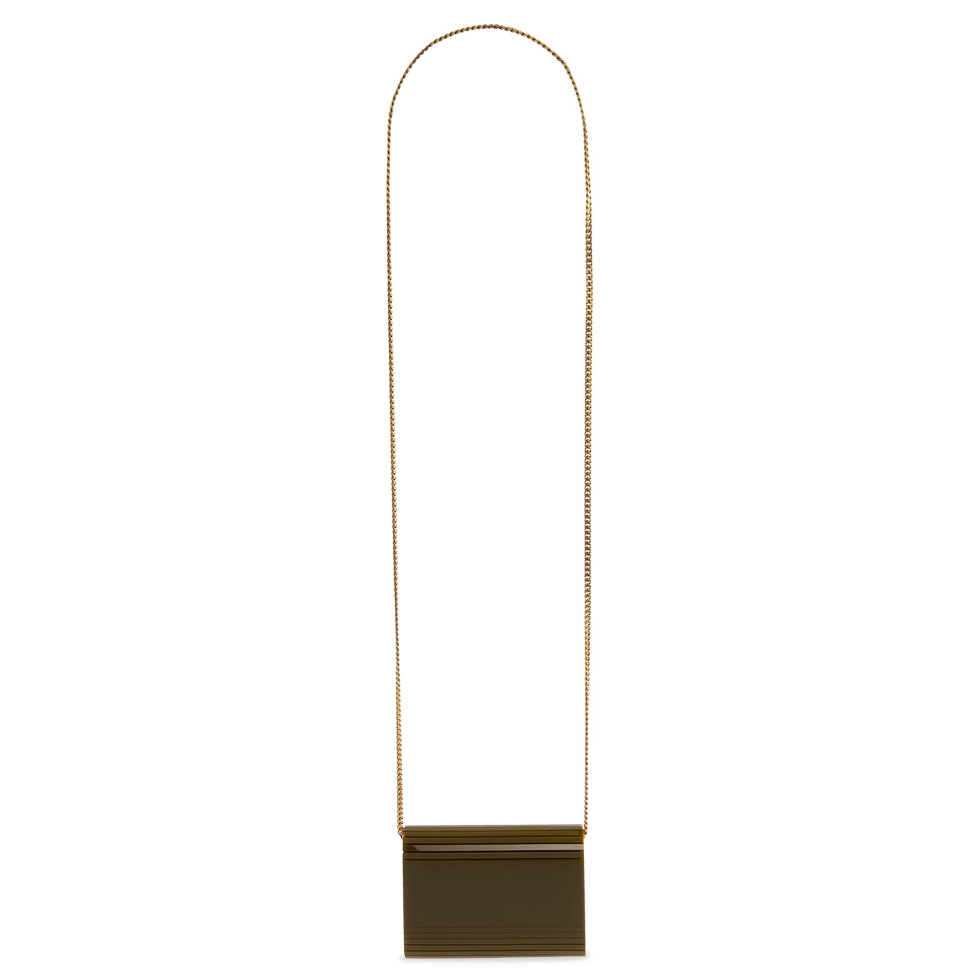 Buy Saint Laurent Mini Vicky Plexiglass Bag 'Verde' - 841097 JA70W
