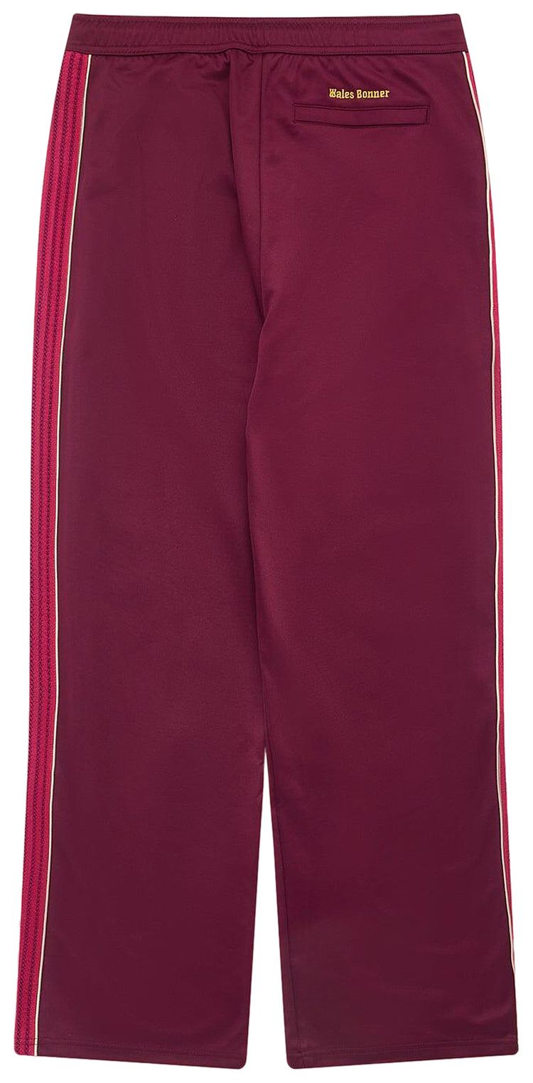 Wales Bonner Essence Track Pant Burgundy