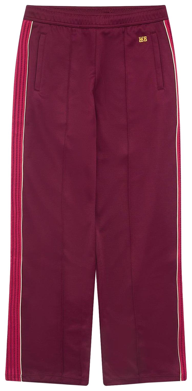 Wales Bonner Essence Track Pant Burgundy
