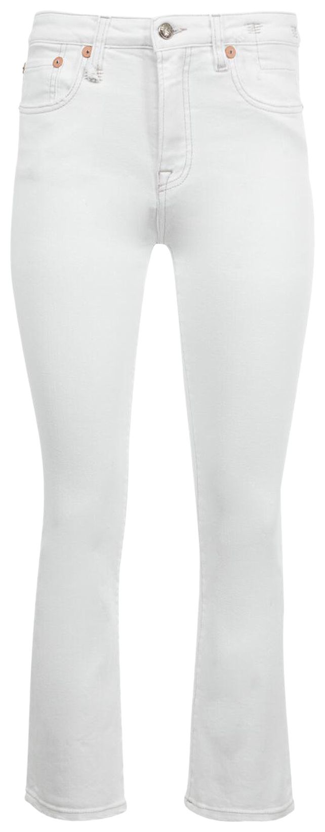 R13 Kick Fit Jean Bale White