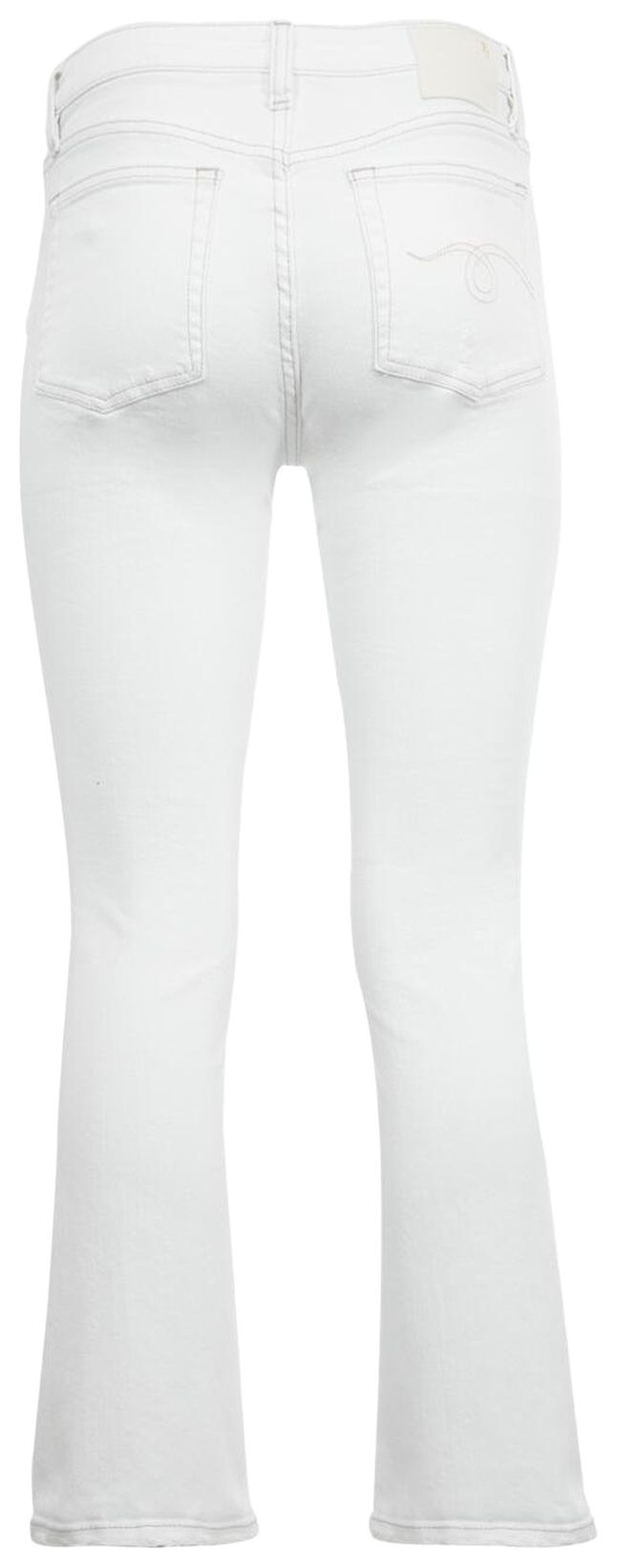 R13 Kick Fit Jean Bale White