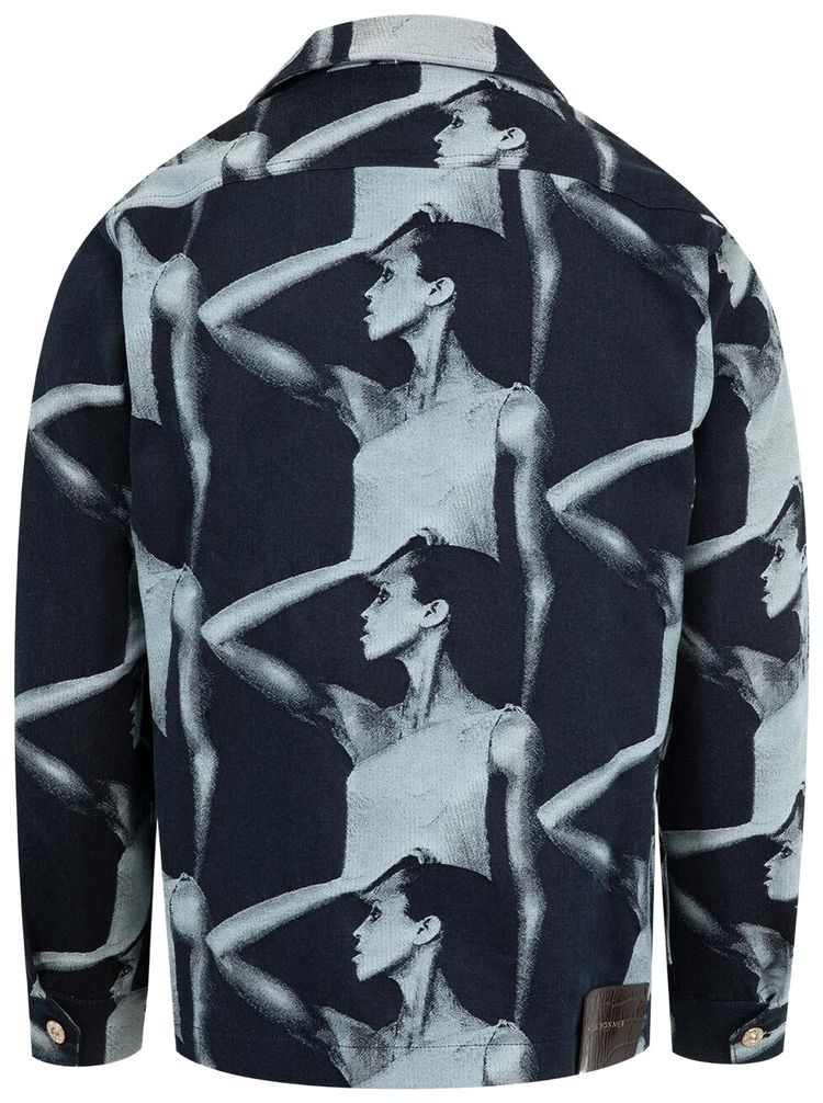 Wales Bonner Jet Zip Jacket Indigo