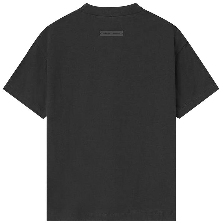 Fear of God Essentials Kids Classic Crew Neck T Shirt Jet Black