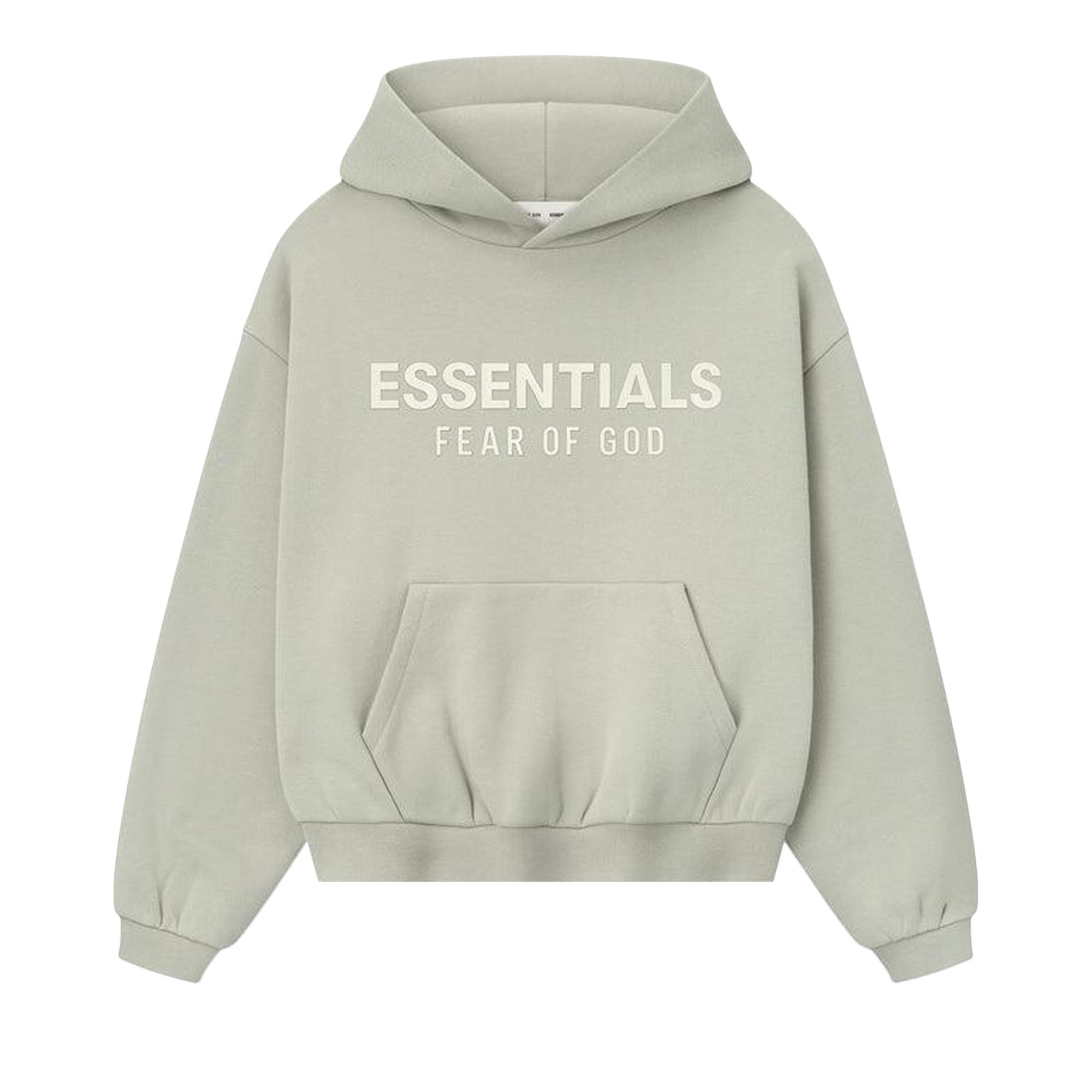 Buy Fear of God Essentials Kids Fleece Hoodie 'Abbey Stone