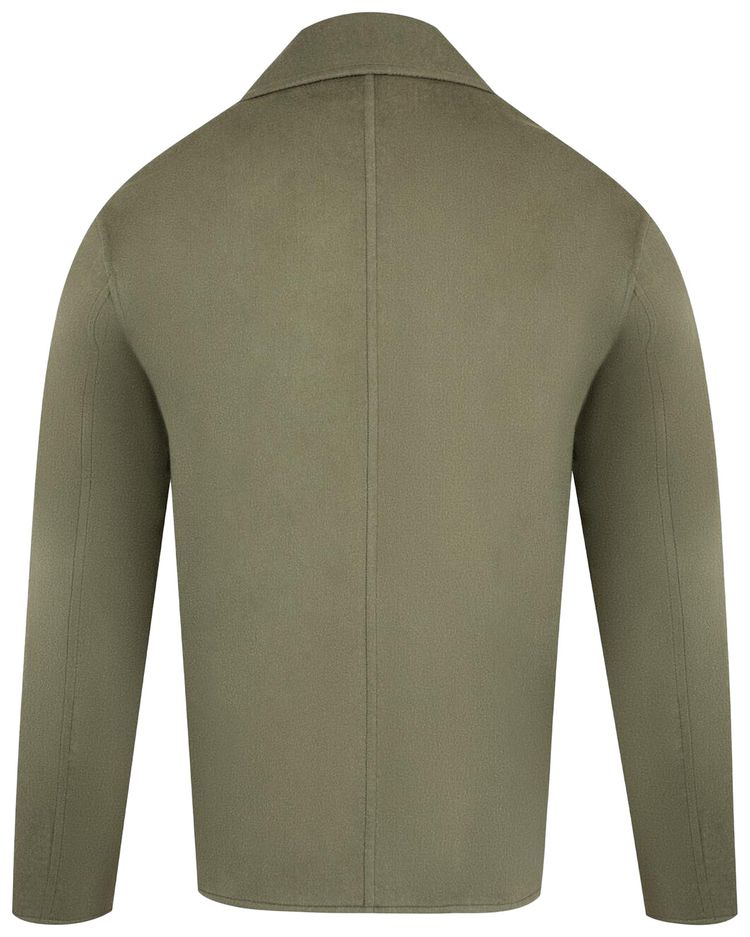 Loewe Wool Workwear Jacket GreenOrange