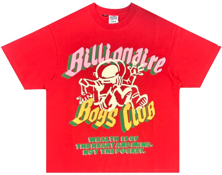 Billionaire Boys Club Dancetronaut Tee Red