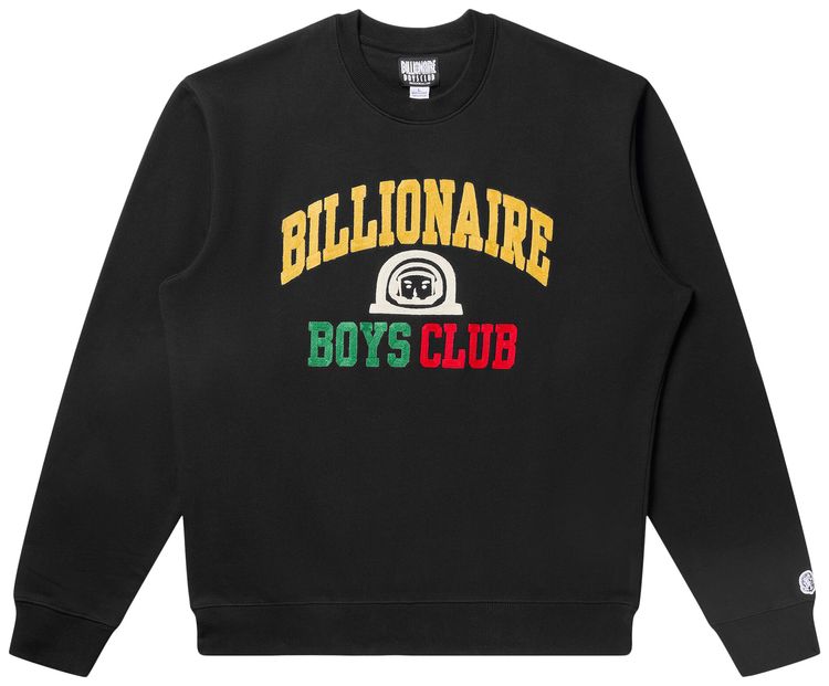 Billionaire Boys Club Collegiate Crew Sweatshirt Black