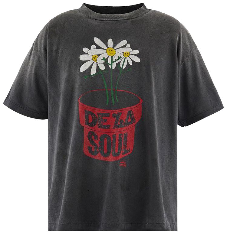 SAINT Mxxxxxx x De La Soul Tee Washed Black