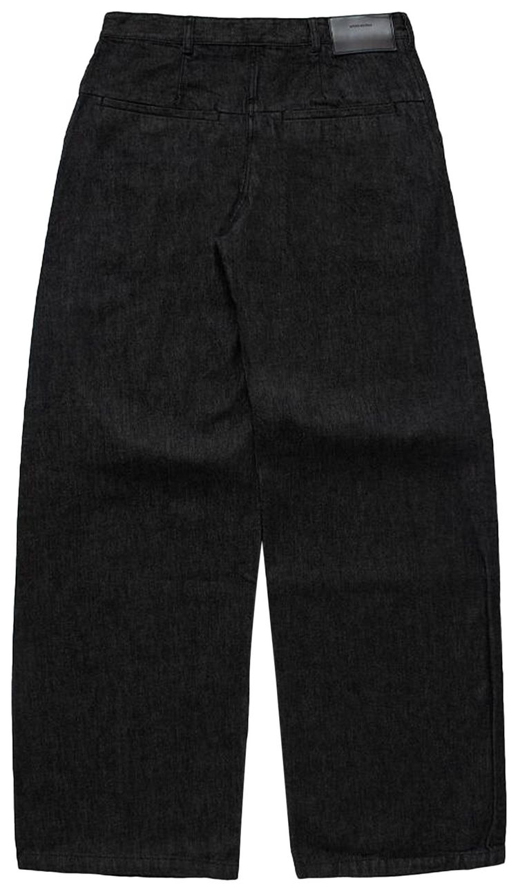Entire Studios Raw Denim Jeans Raw Black