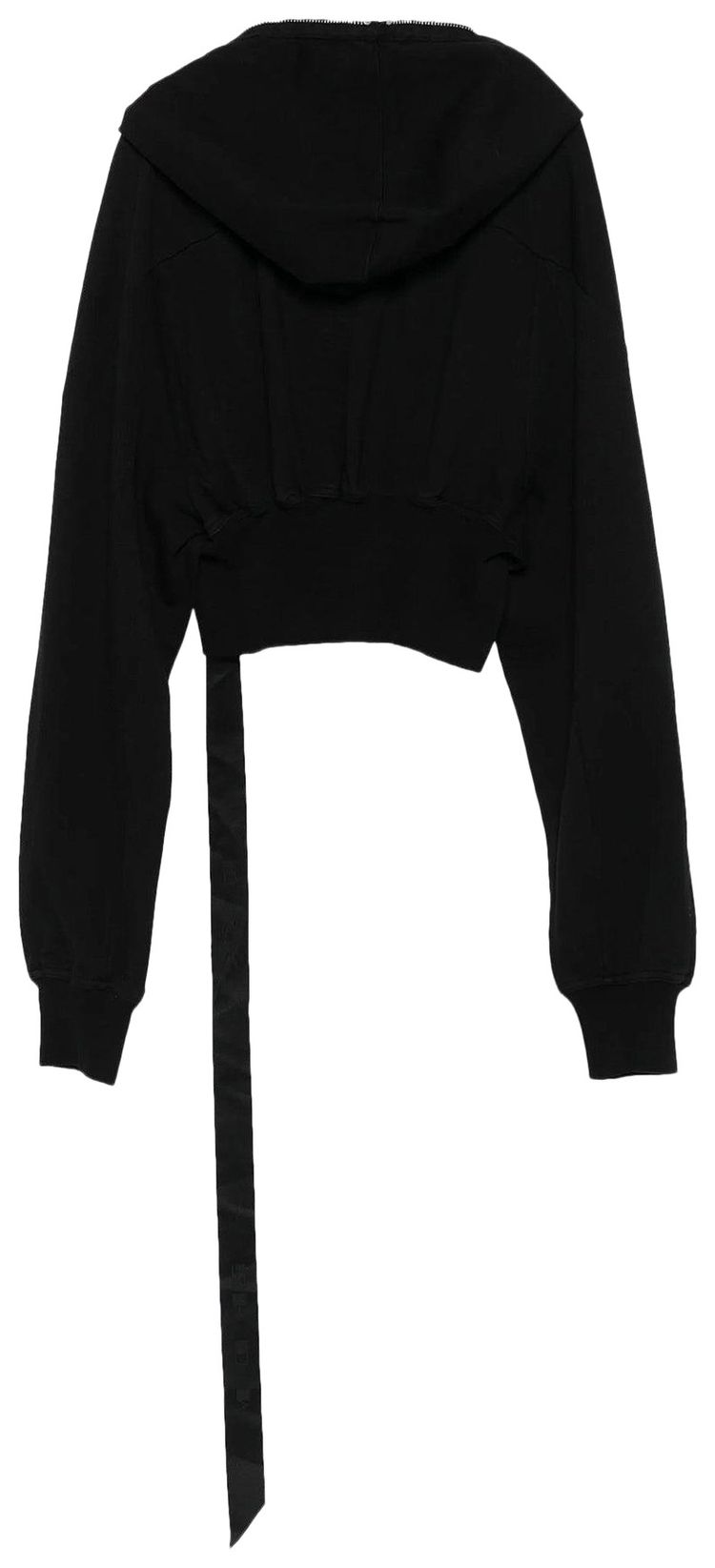 Rick Owens DRKSHDW Collage Gimp Hoodie Black