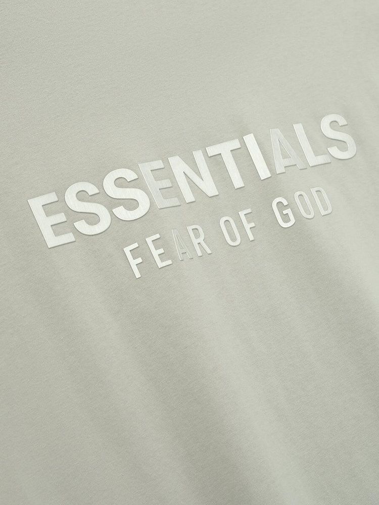 Fear of God Essentials Classic Short Sleeve Tee Abbey Stone
