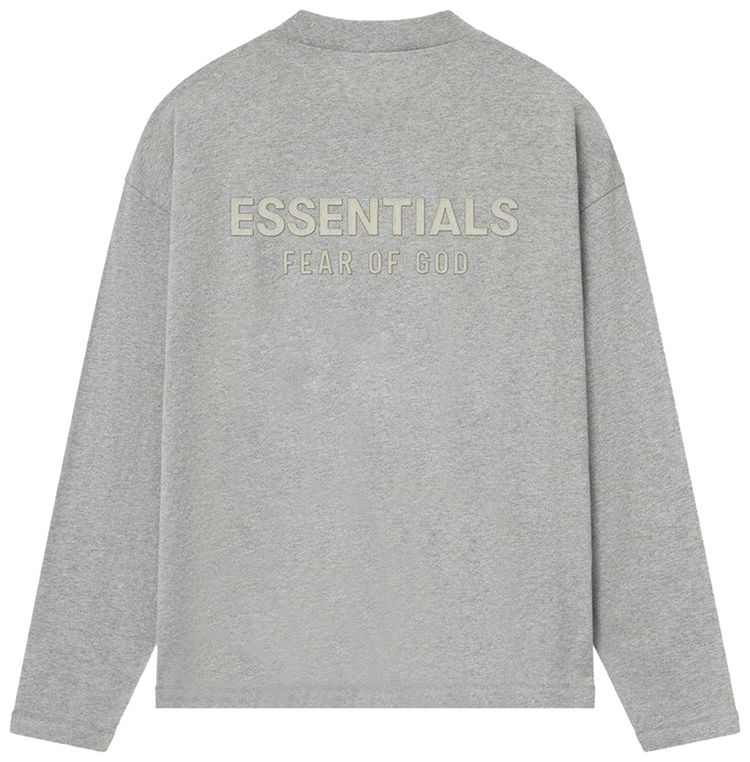 Fear of God Essentials Classic Short Sleeve Tee Concrete Heather