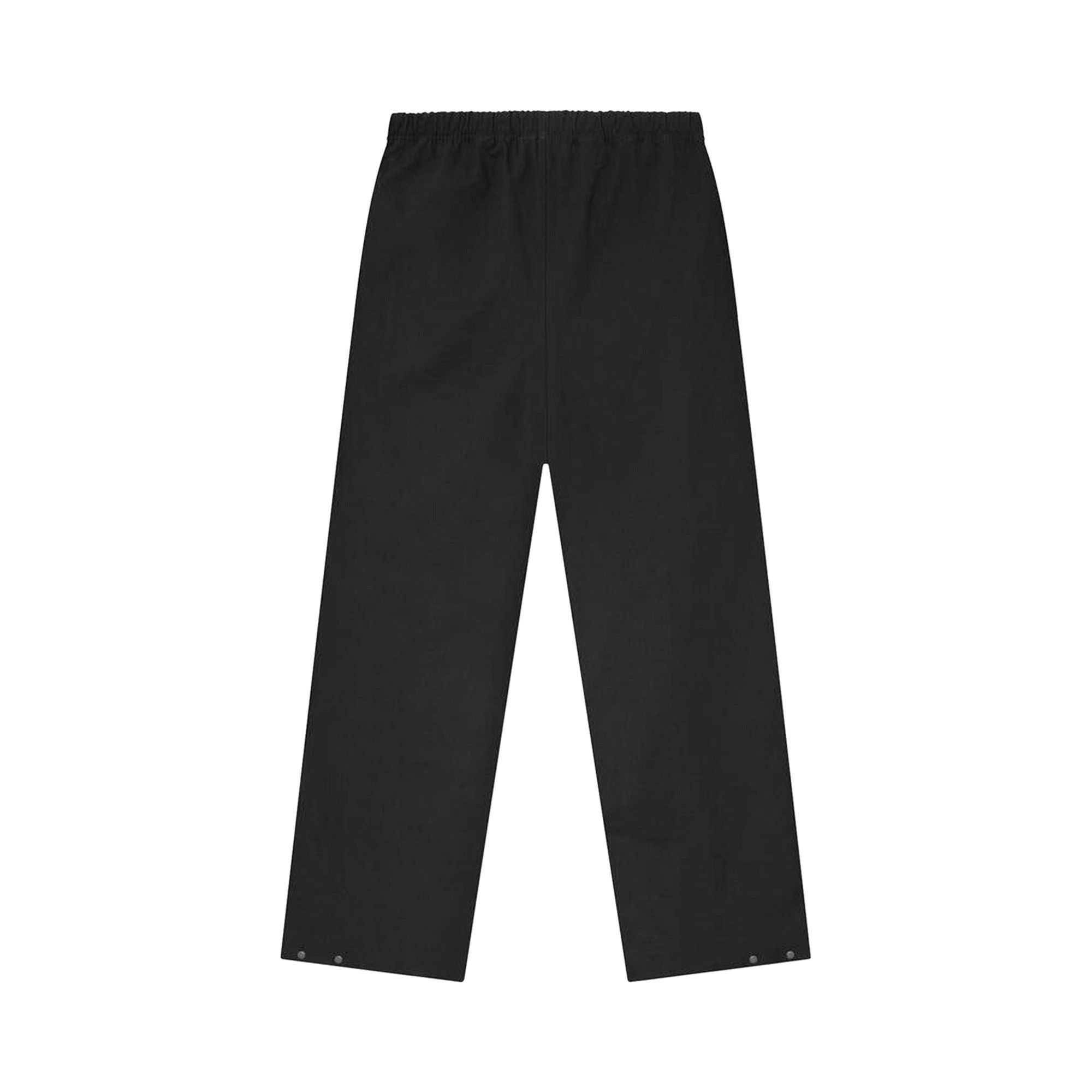 パンツ Fear of god essentials twill work pants Buy Fear of God Essentials Poly Twill Work Pants 'Jet Black
