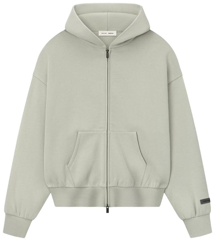 Fear of God Essentials Classic Full Zip Hoodie Abbey Stone